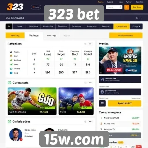 Análise das funcionalidades disponíveis no site 323 bet